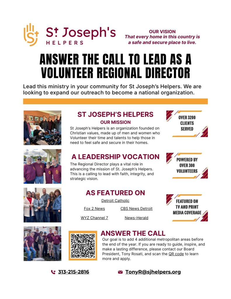 SJH Volunteer Regional Director